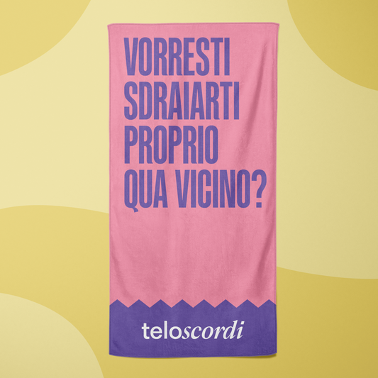 VORRESTI SDRAIARTI PROPRIO QUA VICINO?